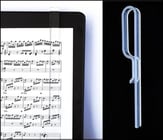 Clear Music Clip Page holder clip